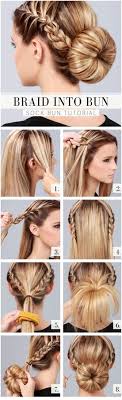 Hairstyles For Long Hair Updos Everyday Everyday Hairstyles Hairstylesforlonghair Updos Hair Bun Tutorial Braids For Long Hair Thick Hair Styles