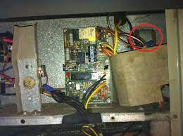 You can save this pic file to your own personal computer. Question About Replacing Capacitor On Trane Xl 1200 Condensor Doityourself Com Community Forums