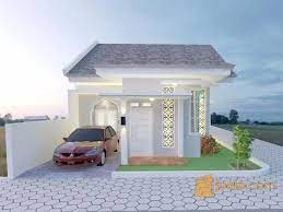 Gambar taman minimalis di halaman rumah berbentuk l desain rumah via desainrumahmoderen.com. Rumah Minimalis Desain Islami Kab Jember Jualo