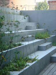 Concrete Steps Landscape Design Garden Architecture Outdoor Design