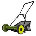 MJ500M Manual Reel Mower w/ Grass Catcher, 16 inch  Sun Joe