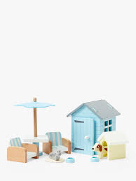 John lewis & partners wooden doll's house bathroom furniture. John Lewis Partners Wooden Doll S House Garden Furniture At John Lewis Partners