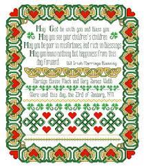 The one i have learned from and shared with. Irish Wedding Sampler Cross Stitch Pattern By Muffy Crosstitch Com