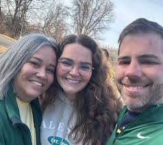 Lifelong Salesian Connections! While chaperoning the March Salesian  Leadership Retreat, faculty alumna Dennise Leyva ('97) had the special  opportunity to reconnect with her former principal, Fr. Pat Angelucci. She  also shared this