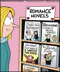 Off The Mark By Mark Parisi For February 09 2018 Gocomics Com Romance Novels Book Humor Christian Humor