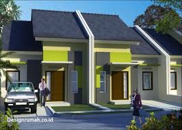 Terdapat carport di sebelah kiri, motorport dan taman di bagian depanya, tedapat juga bagian teras depan yang sedikit masuk kedalam, untuk atap sendiri menggunakan model atap pelana dengan rangka baja. 97 Ide Rumah Minimalis Rumah Minimalis Rumah Minimalis