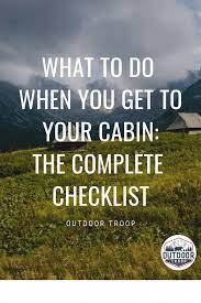 Blairsville meadow dance farm, enjoy a visit to real llama farm. What To Do When You Get To Your Cabin The Complete Checklist Outdoor Troop