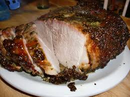 Roast Fresh Ham With A Side Of Kale And Blackeye Peas Fresh Ham Fresh Ham Recipe Pork Roast Recipes