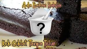 Tanpa telur, kali ini kamu bisa bikin camilan enak untuk vegetarian. Resepi Kek Coklat Moist Tanpa Telur Sukatan Cawan No Egg No Butter Chocolate Cake Recipe Youtube