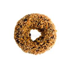 Terdapat bagai macam rasa : Donut Almond Donut On Background Stock Image Image Of Sprinkles Sticky 105439155