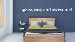 Shop metal and wood platform bed frames designed to fit your style. Zinus Suzanne Metal Wood Platform Bed With Headboard Footboard Assembly Instructions Youtube
