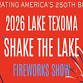 2026 Lake Texoma Association 4th of July Fireworks