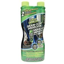 Eliminating that goopy buildup can often times remove a hair clog, and an easy way is with boiling water. Green Gobbler Dissolve Hair And Grease Clog Remover The Home Depot Canada