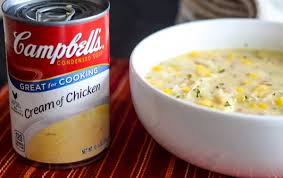 Campbell's kitchen brings you easy family recipes like this one dish chicken and rice bake made with campbell's condensed. Slow Cooker Creamy Chicken And Corn Chowder Mommy Hates Cooking