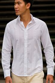 Even if your dress shirt isn't white, undershirts can also keep a thick chest forest or, worse yet although adding an undershirt under your dress shirt may seem trivial, hopefully now you see their underrated importance. Men S Cotton White Long Sleeve Shirt Beach Wedding Island Importer