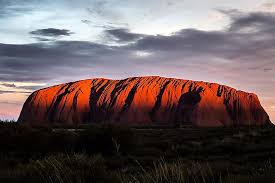 Uluru, or as its often known, ayers rock, is a large, sacred, sandstone structure in central australia. Uluá¹Ÿu Kata Tjuá¹¯a National Park Australia Worldatlas