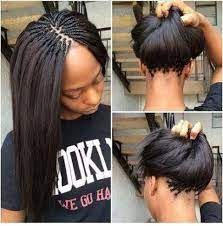 Tree Braids With Xpression Hair Tree Braids Hairstyles Micro Braids Hairstyles Natural Hair Styles