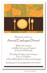 Funny dinner party invitation wording. Fall Party Invitations Autumn Party Invitations