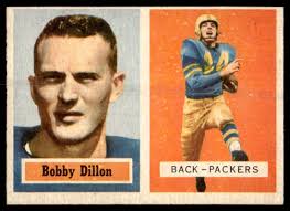 1957 Topps Bobby Dillon Green Bay Packers #9