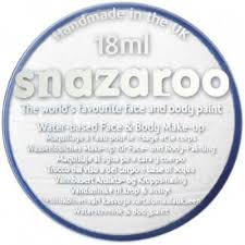 Making your own face paint is a really quick process; Snazaroo Sz18m000 18ml Face Paint White Buy Online In Andorra At Andorra Desertcart Com Productid 4622895