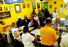Here are some things you might do as a volunteer: Soup Kitchen Wikipedia