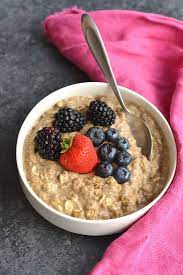 Healthier recipes, from the food and nutrition experts at eatingwell. High Protein Oatmeal How To Make Healthier Oatmeal Gf Low Cal Skinny Fitalicious