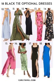 Image result for black tie optional female