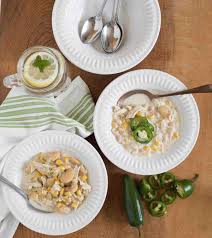 Popular toppings for this yummy chili include sliced or diced jalapeños, sour cream, avocado, tortilla chips or strips, fresh squeezed lime, and cilantro. Creamy Slow Cooker White Chicken Chili Easy Chili Recipe