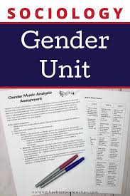 Gender Unit In 2020 Sociology History Teachers Social Studies Classroom