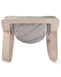 Its natural rocking follows softly the movements of babies. Charlie Crane Baby Rocker Levo Beech Sweet Grey Timeless And Eco Friendly Design Unisex Bambini