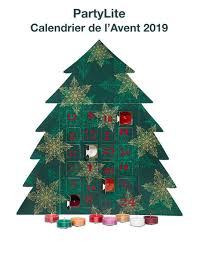 Calendrier Avent Bougie Senteur Partylite Calendrier De L Avent Avent Calendrier
