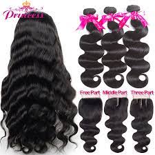 This big s is neat and loose, the curl of the body wave short hair will look neat and lively, the curl of the body wave long hair will strew on the shoulder and back, looks demure and fashionable. Beautiful Princess Brazilian Body Wave Hair Weave 3 Bundles With Lace Closure Remy Human Hair Bundles With Closure Wave With Closure Wave 3body Wave 3 Bundles Aliexpress