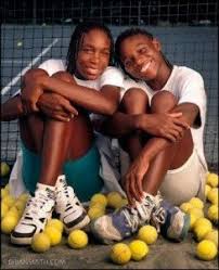 Living, loving, and working to help you. Early Photos Of Serena And Venus Williams Venus And Serena Williams Venus Williams Serena Williams