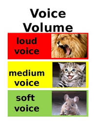 Voice Volume Chart Preschool By Sirena Haddock Tpt