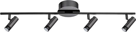 Eglo 201222a Lianello Modern Black Chrome Led 4 Light Track Lighting Egl 201222a