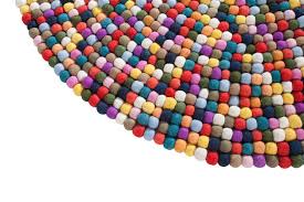 79 einzigartig fotos von teppich bunt rund teppich bunt teppich gelb teppich kinderzimmer. Design Teppich Mariette Rund 100cm Filz Bunt Handarbeit Dunord
