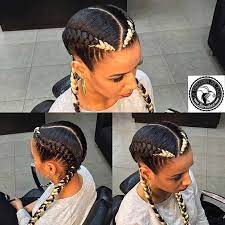 31 Cornrow Styles To Copy For Summer Stayglam Two Braids Hairstyle Black Women Hair Styles Two Braid Hairstyles