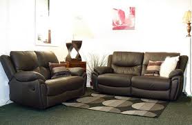 Ex Display Ashley Manor Top Quality Brown Leather Power Recliner 3 Seater Manual Recliner 2 Seater Sofa Set Furniture Best Interior Design Cool Furniture