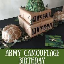 Awesome military army birthday party decorations. Army Camouflage 60th Birthday Party Sweet Lane Events