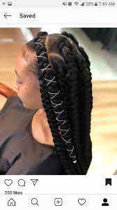 50 best braided hairstyles for black women or girls in 2021. 43 Best Big Box Braids Hairstyles Ideas Box Braids Hairstyles Braided Hairstyles Big Box Braids