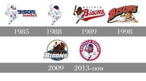 Buffalo Bisons Logo History Bison Logo Minor League Baseball Logos
