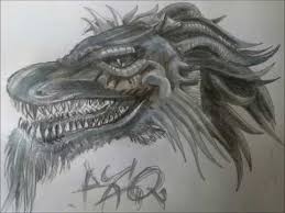 Einen Drachenkopf Zeichnen Bleistiftzeichneung How To Draw A Dragon Youtube
