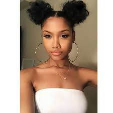 Buns for short hair run the gamut from modern and edgy to classic and chic, it all depends on the style you want to achieve. Pin By Annie Olsen On Natural Styles In 2021 Short Natural Hair Styles Natural Hair Styles Curly Hair Styles