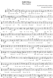 Still I Rise From Spoken Word To Sheet Music By Brian Foo Medium