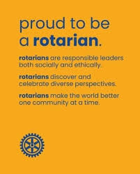 Proudly Rotarian