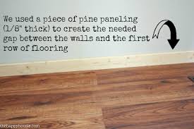 Laminate flooring gap at wall. 10 Great Tips For A Diy Laminate Flooring Installation The Happy Housie