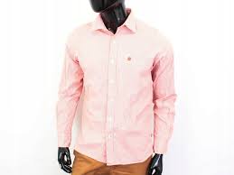 details about m timberland mens shirt tailored checks pink m