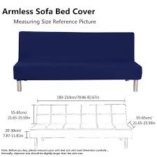 The removable covers are always sold separately. Folding Couch Sofa Bed Futon Cover Elastic Non Slip All Inclusive Full Cover Sofa Bed Slipcover Dark Blue Armless Sofa Cover 92 Polyester Home Decor Slipcovers One Acleaning Com