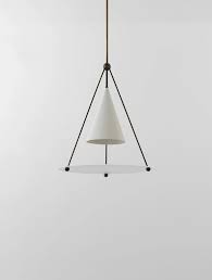 Tri Cone Pendant Ceiling Lamp Diffused Light Cone Pendant