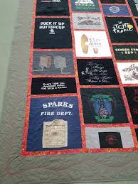 From personal trials, i believe that constructing the quilt based on vertical strips is the easiest because there is a little more room for adjustment in the length of material available from your shirt block. T Shirt Quilts Marie S Custom Quilting